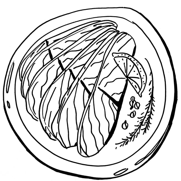 Gravlax (4 portions, 300gr)