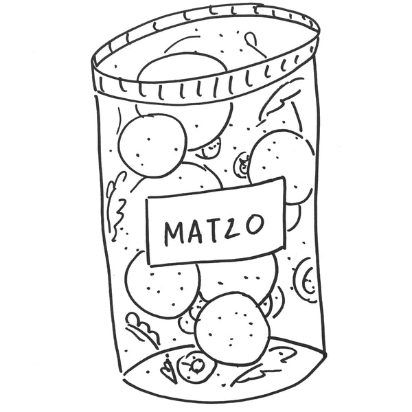 Soupe aux boules matzo (1L)